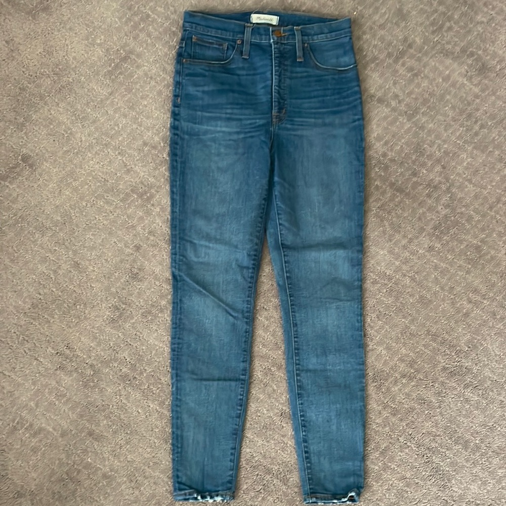Madewell 11” High Rise Skinny